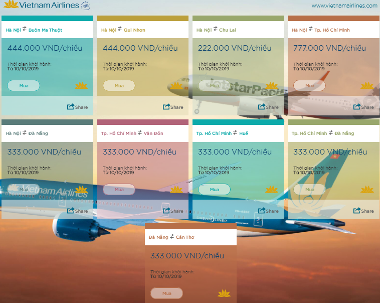 Du Lịch Cuối Năm Với Giá Vé 11k Cùng Jetstar & Vietnam Airlines “Thứ 5