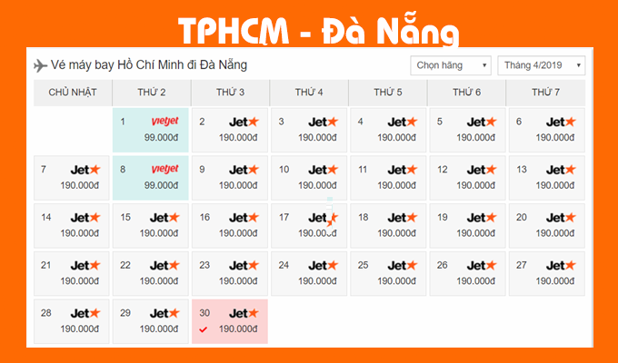 Vé máy bay từ Đà Nẵng đi Sài Gòn giá rẻ - Traveloka.com
